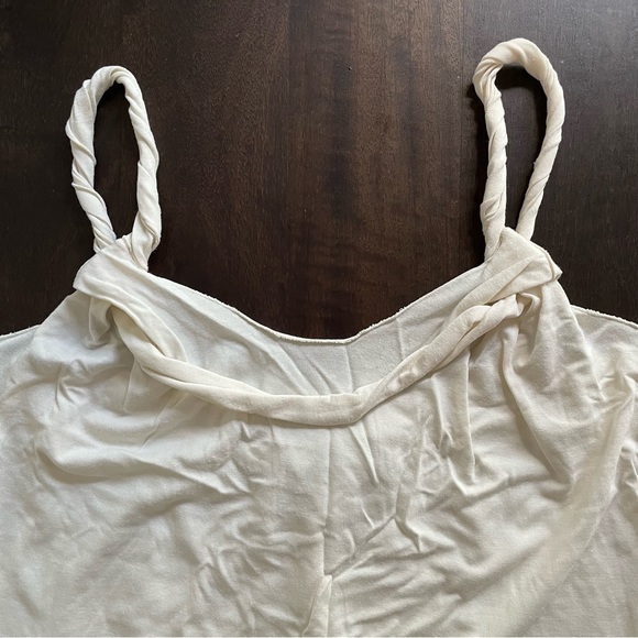 Banana Republic Cream Tank Top with Twisted Straps - Picture 2 of 7